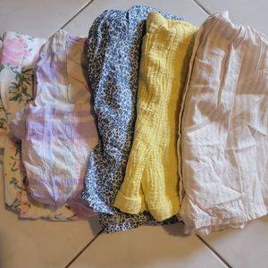 Kids dress&rompers,zara,H&M,4T-5T,5 sets